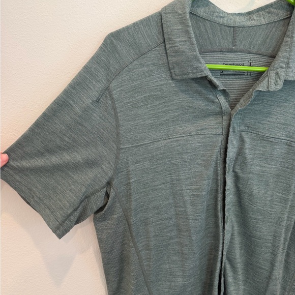 Smartwool button down - Picture 3 of 8